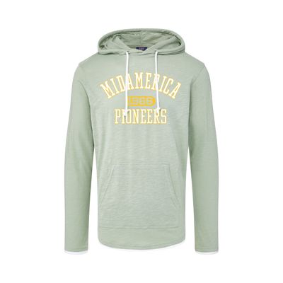 MV Sport L/S Hooded Tee - Greenstone
