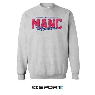 CI Sport Crew Sweatshirt Throwback MANC - Ash