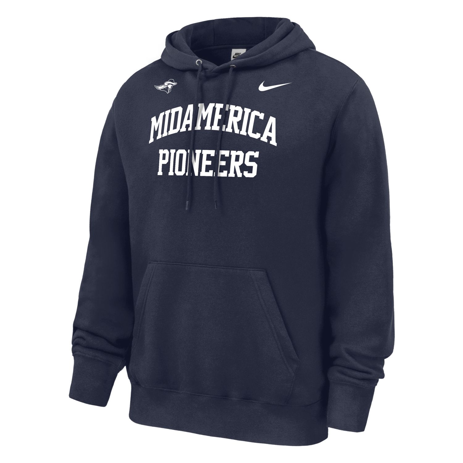 Nike Club Fleece Hoodie - Navy