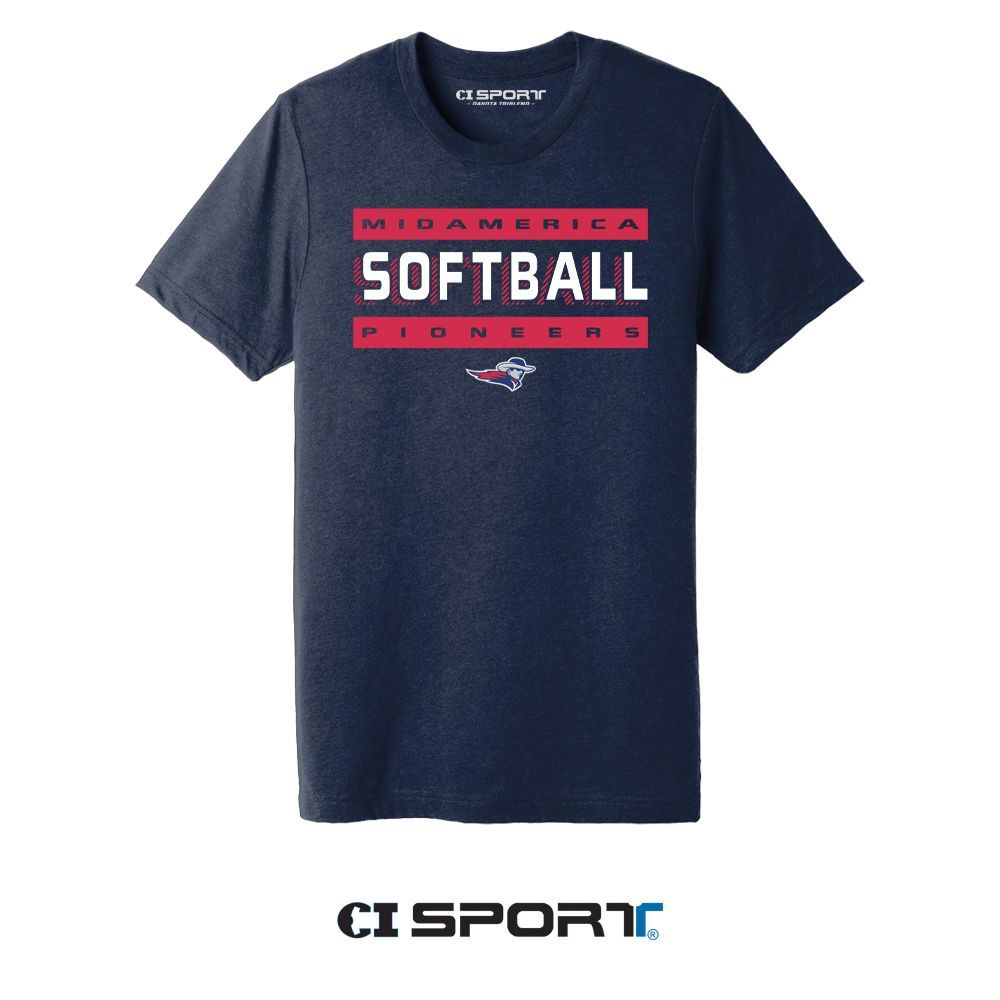 Ci Sport Triblend T-shirt - Softball