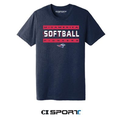 Ci Sport Triblend T-shirt - Softball Ci Sport Triblend T-shirt - Softball