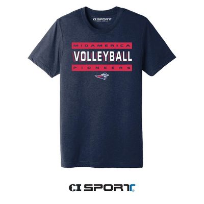 CI Sport Triblend T-shirt - Volleyball CI Sport Triblend T-shirt - Volleyball