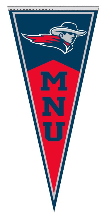 MNU Pennant 4 X 9 MNU Pennant 4 X 9