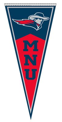 MNU Pennant  4 X 9