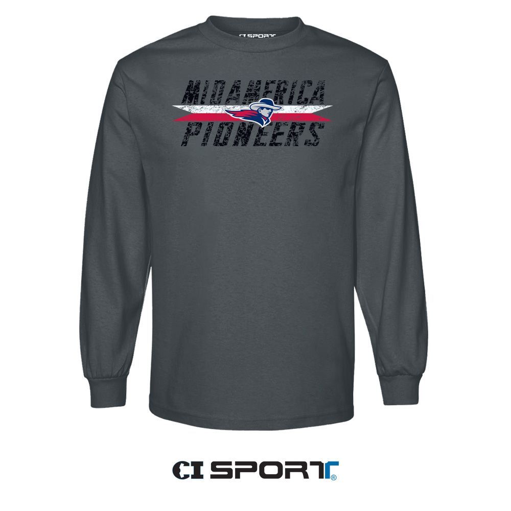 Ci Sport Long Sleeve Tee - Charcoal Ci Sport Long Sleeve Tee - Charcoal