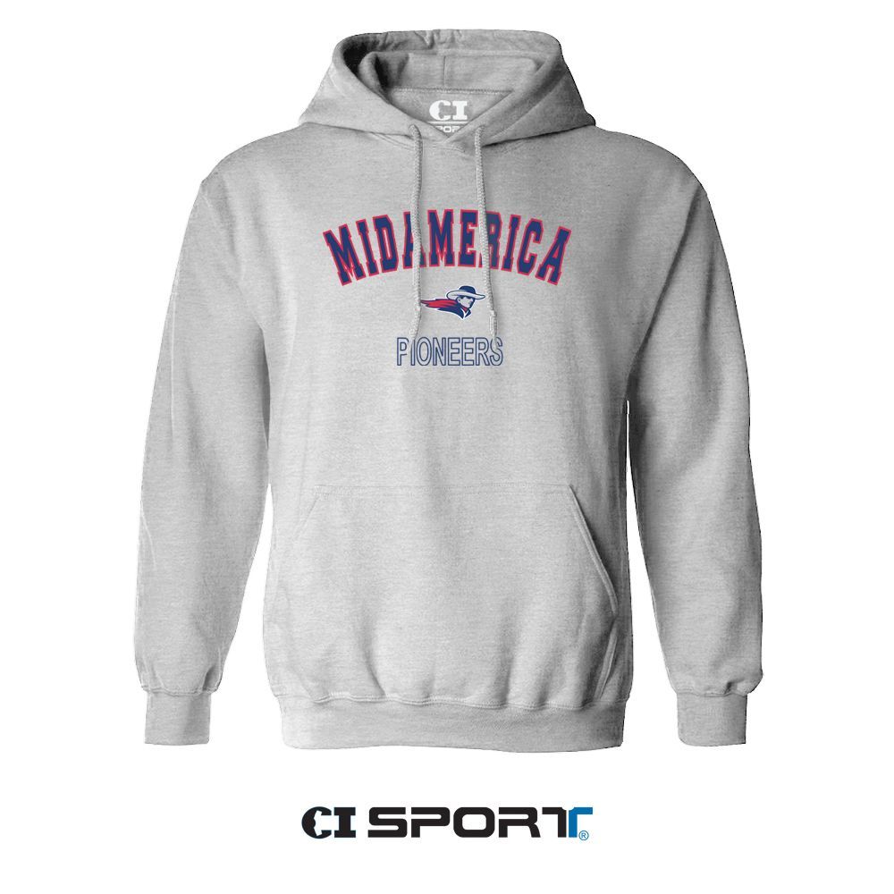 CI Sport Embroidered Hood - Athletic Heather CI Sport Embroidered Hood - Athletic Heather