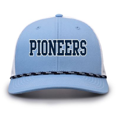The Game Trucker Hat w/ Rope - Columbia Blue The Game Trucker Hat w/ Rope - Columbia Blue