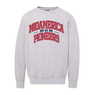 MV Sport MOM Fleece Crew - Heather Gray