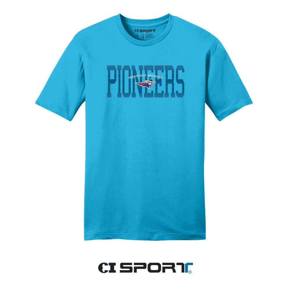 CI Sport SS Tee - Light Turquoise