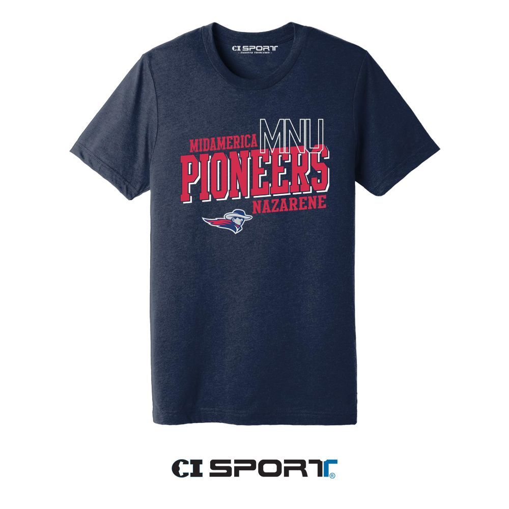 CI Sport Triblend SS Tee - Navy CI Sport Triblend SS Tee - Navy