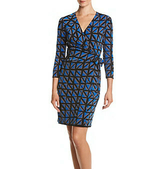 Anne Klein Degas Wrap Dress 