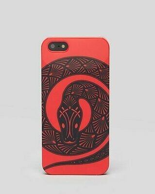 Audiology iPhone 5/5s Case - Exclusive Red Black Snake