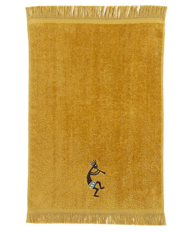Avanti &quot;Kokopelli&quot; Fingertip Towel, 11&quot; X 28&quot; Bedding