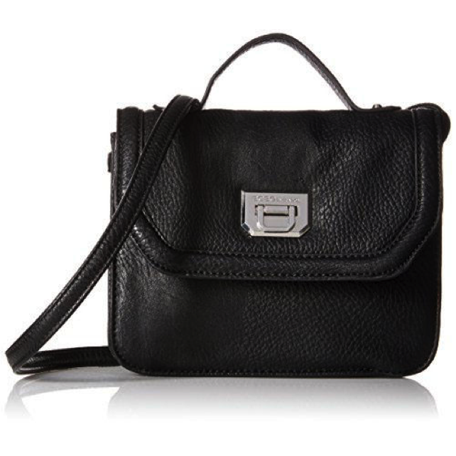 BCBGeneration Black Square Shoulder Bag