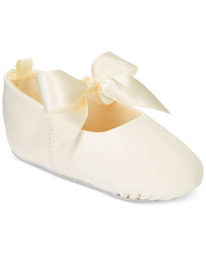 First Impressions Ballerina Slippers, Baby Girl