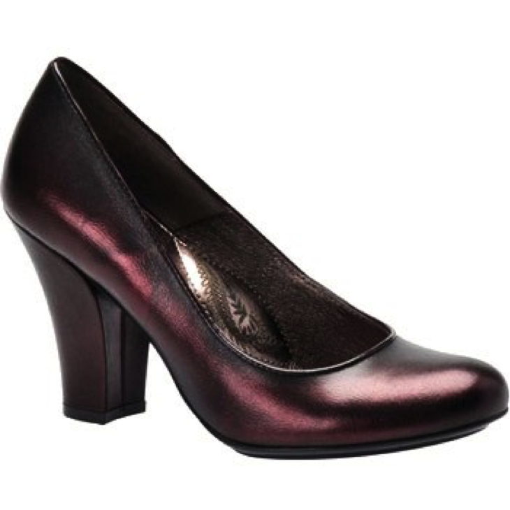 Sofft Fiorentina Red Metallic Leather