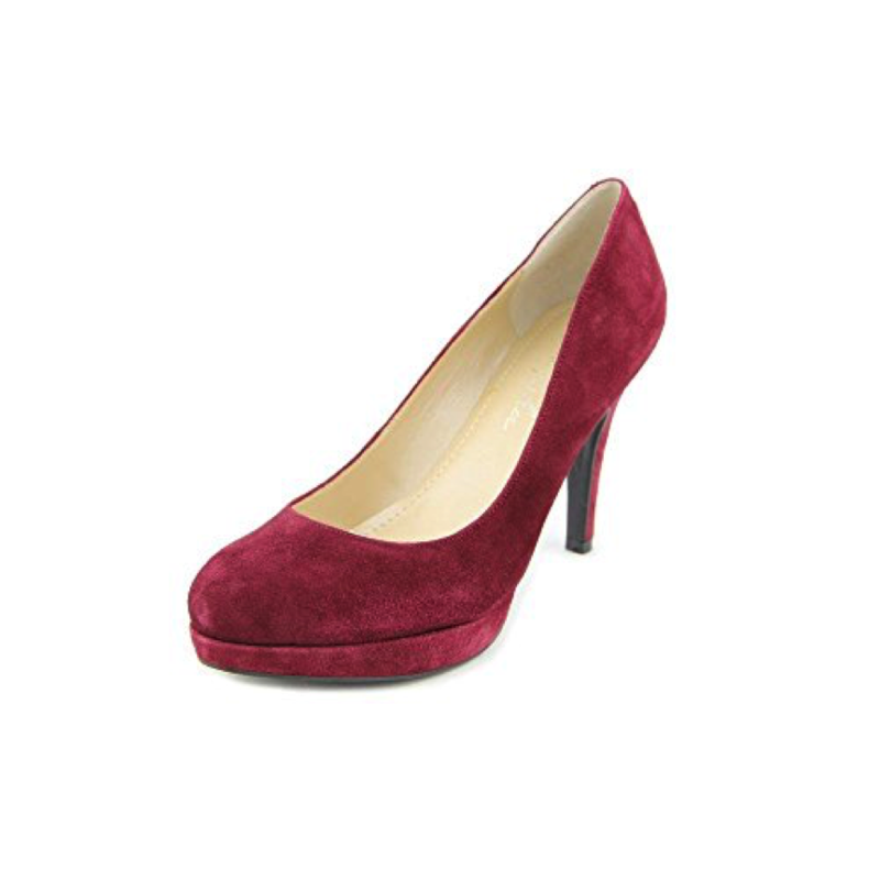 Marc Fisher Deep Burgundy Suede Sydney Pumps