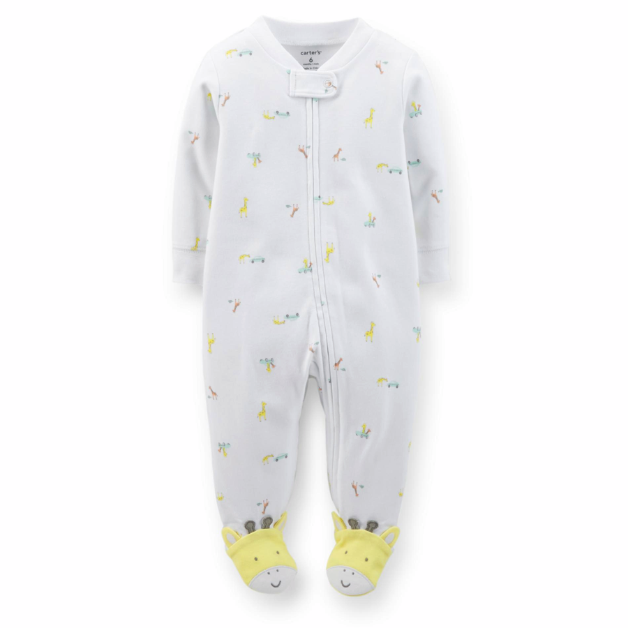 Carter's Baby Unisex Cruising Giraffe Footed Coverall