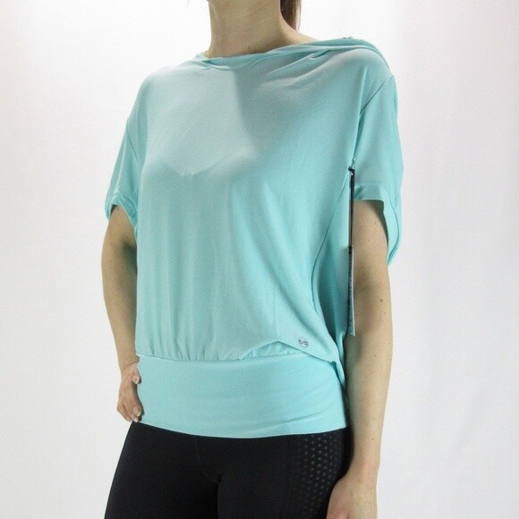 ABS by Allen Schwartz Aqua Dolman Hoodie