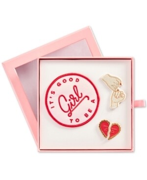 ban. do Enamel Pin and Patch Flair Pack Girl