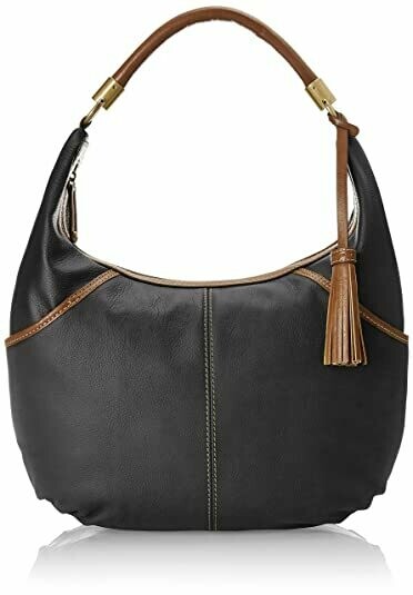 Tignanello Everyday Casual Leather Hobo Shoulder Bag