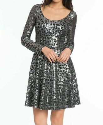 Plenty by Tracy Reese Dresses Audriana Long Sleeve Scoop Dress
