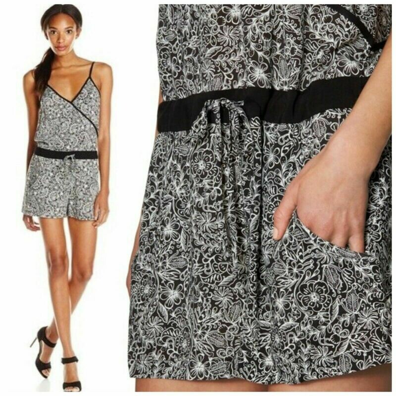 French Connection Balif Flower Romper 