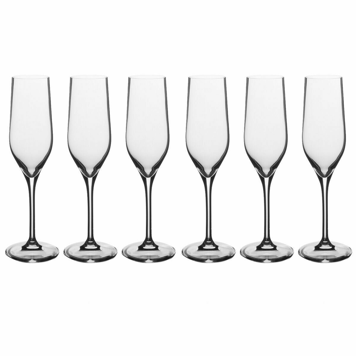 Stolzle Revolution Sparkling Flute Champagne Glasses, Set Of 6