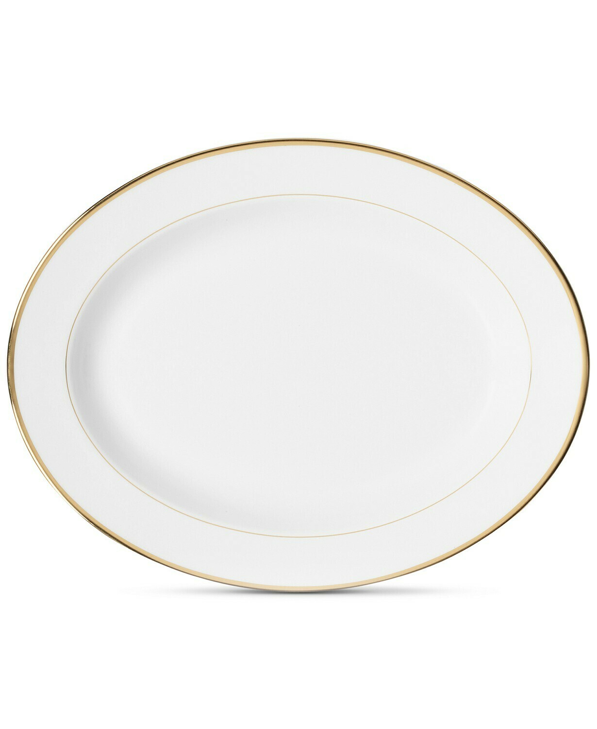 Mikasa Cameo Gold Oval Serving Platter, 14-Inch