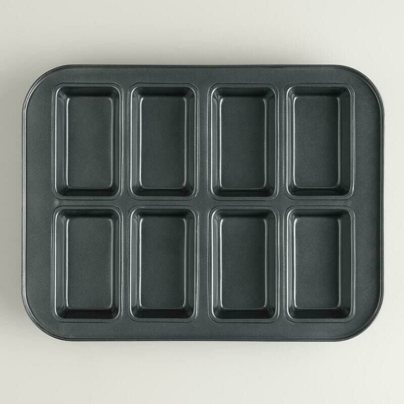 World Market 8-Mold Mini Loaf Pan 