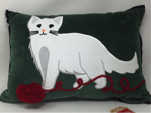 Martha Stewart Collection Winter and Animals Decorative Pillow