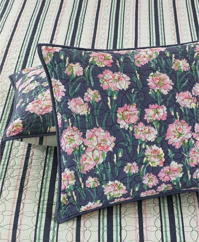 Martha Stewart Collection Carnation Field Standard Sham 