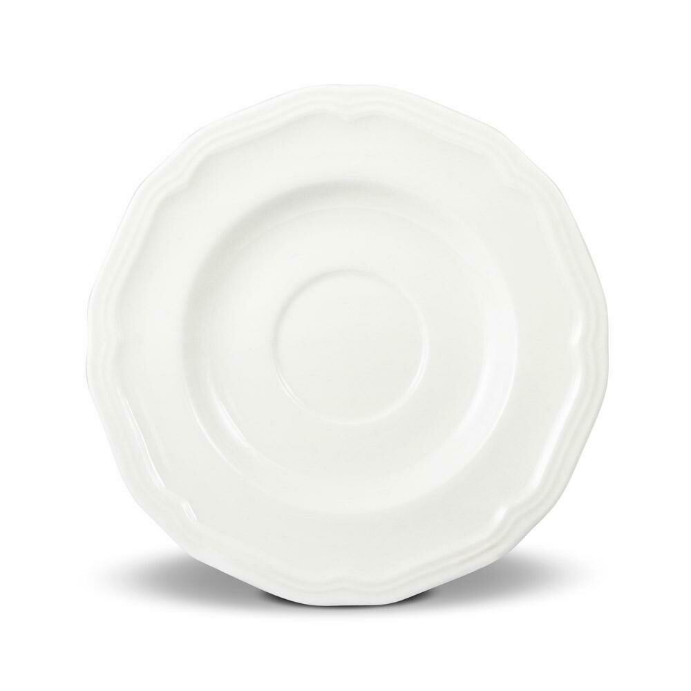 Mikasa Dinnerware, Antique White Tea Saucer