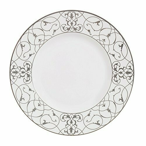 Vera Wang Wedgwood "Imperial Scroll" Accent Plate, 9"