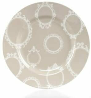 Martha Stewart Collection Grey Picture Perfect Salad Plate