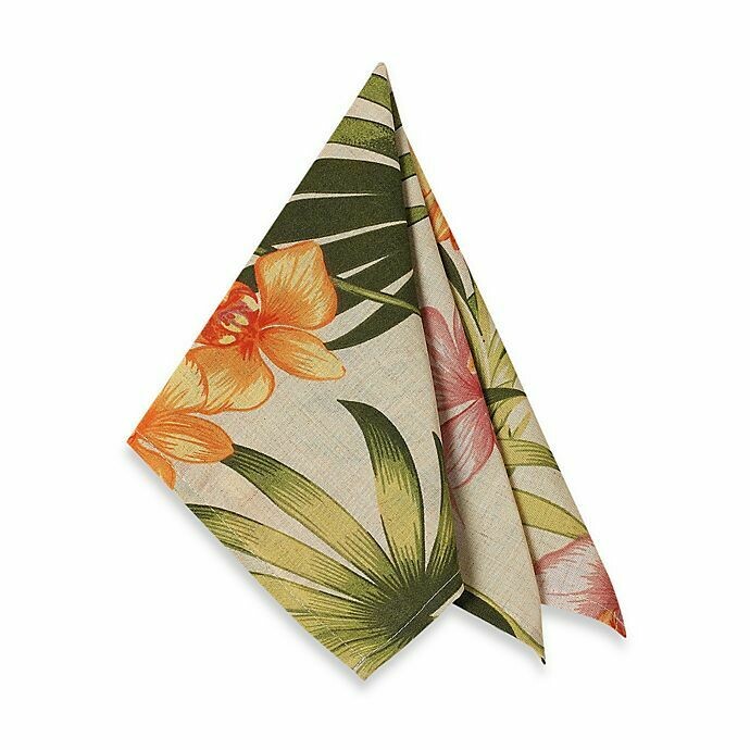 Tommy Bahama African Orchid Napkin