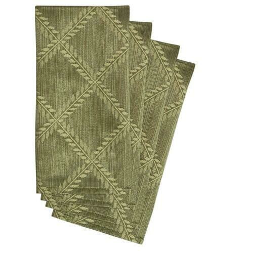 Lenox Laurel Leaf 19&quot; Napkin Green