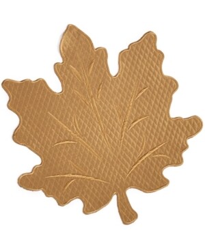 Homewear Harvest Collection Leaf Shaped Place Mats