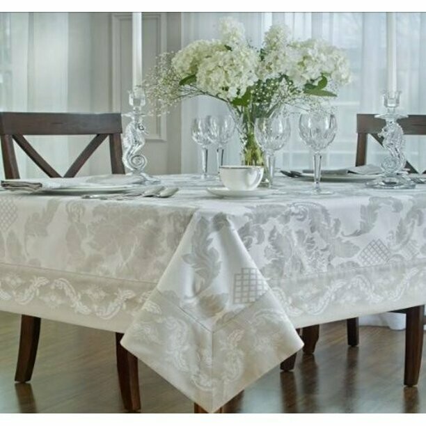 Waterford Damascus Tablecloth, 70 x 84
