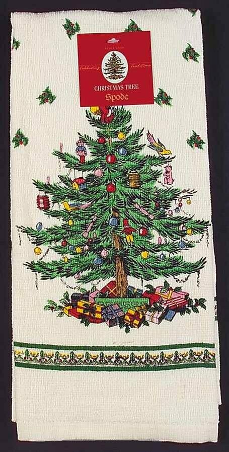 Spode "Christmas Tree" Kitchen Towel