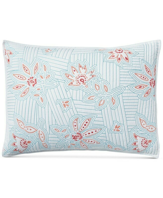 Martha Stewart Collection Stitchcraft Cotton Standard Sham