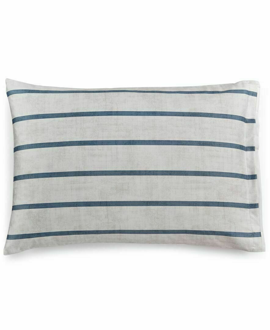 Hotel Collection Colonnade Blue Quilted Sham
