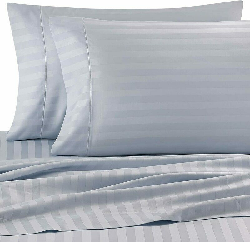 Wamsutta Damask Stripe Prima Cotton Pillowcase