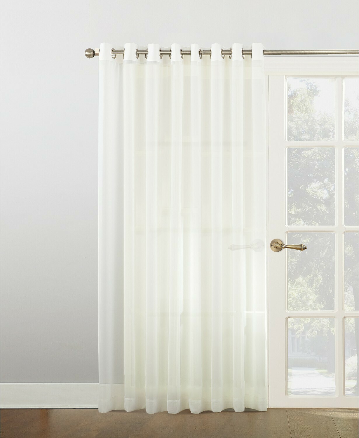 No. 918 100" x 84" Extra-Wide Sheer Grommet Patio Curtain