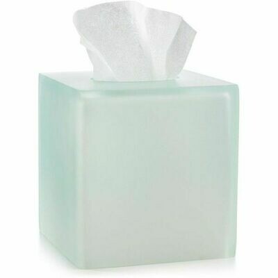 Martha Stewart Collection Frosted Resin Tissue Box