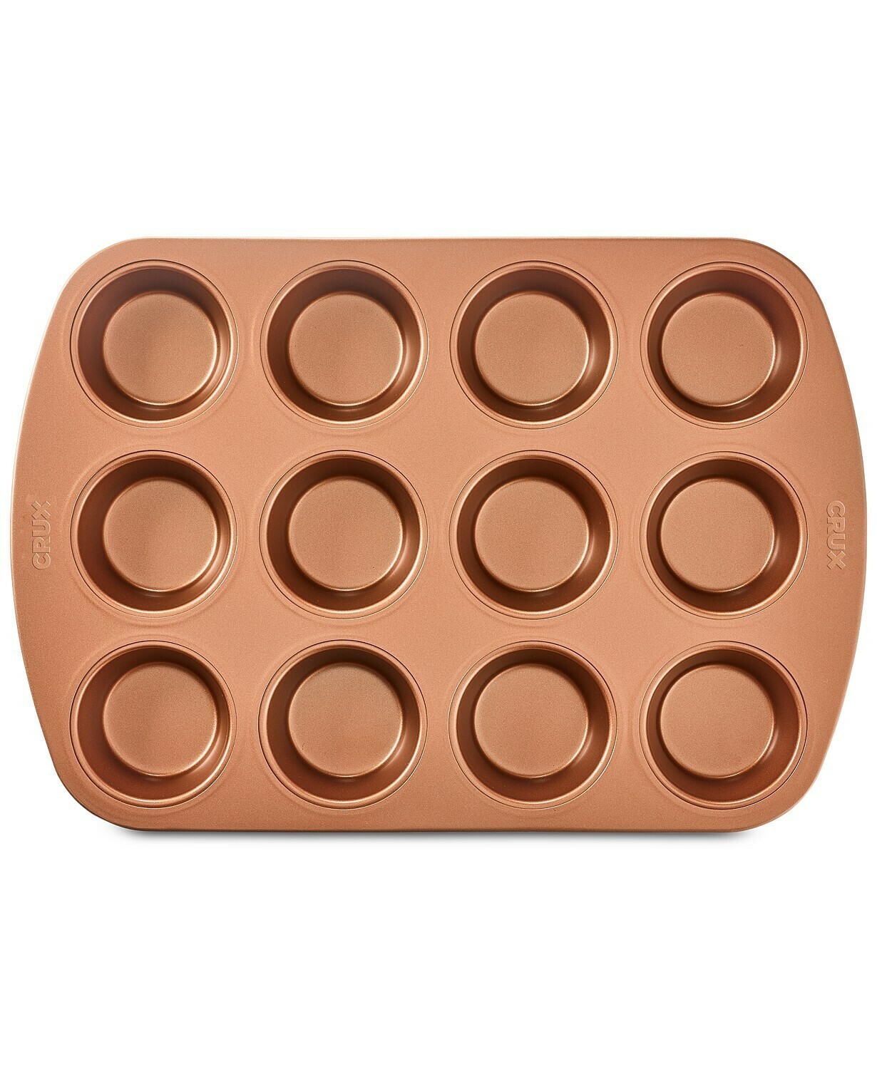 Crux Nonstick Copper 12-Cup Muffin Pan