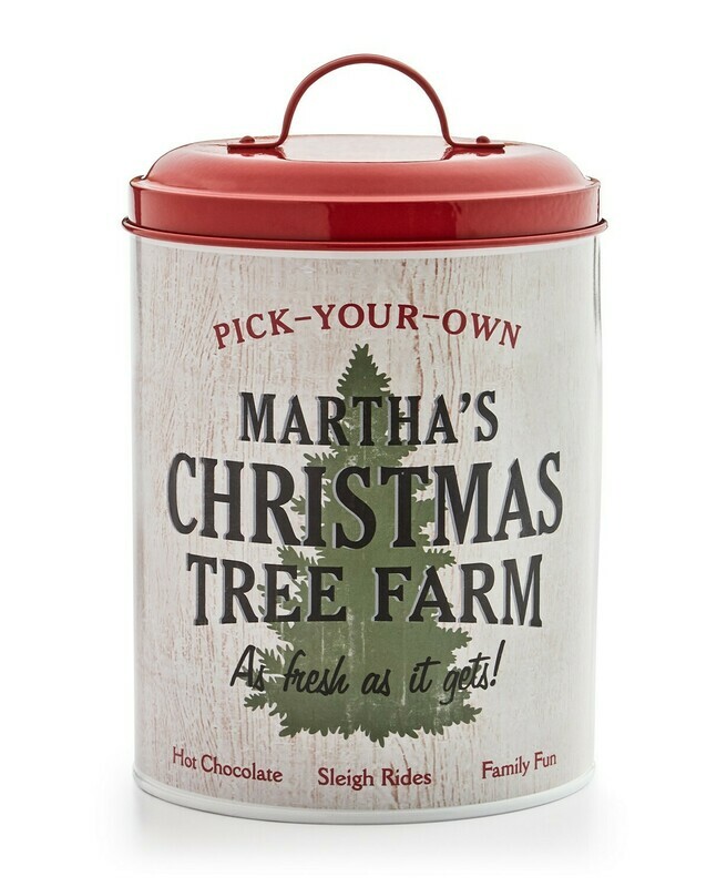 Martha Stewart Collection Large Canister with Lid