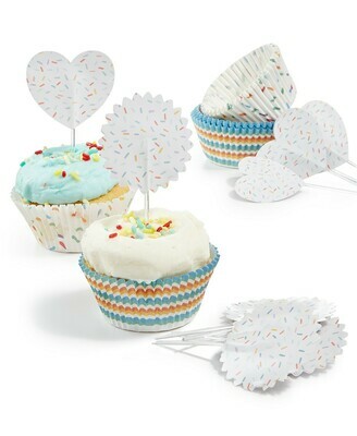 Martha Stewart Collection Cupcake Liners & Toppers,