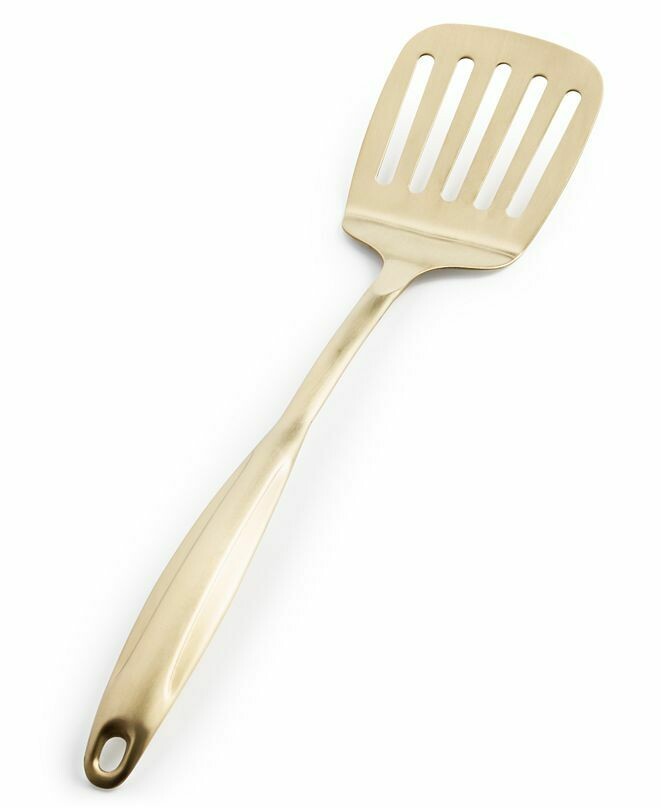 Martha Stewart Collection Gold-Tone Slotted Turner