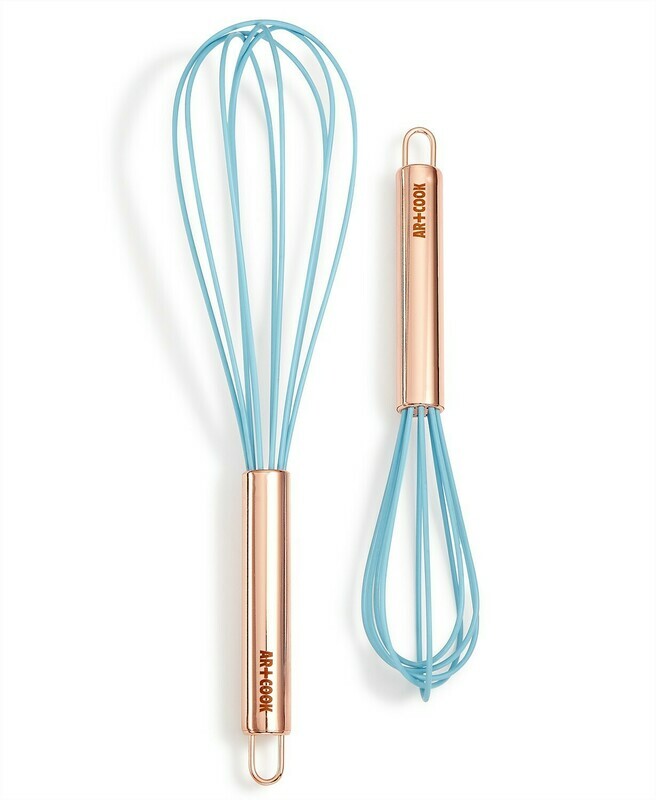 Art &amp; Cook 2-Pc. Whisk Set - Blue